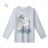Langarm-T-Shirt für Mädchen (134-164) KUGO MS7103