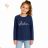 Langarm-T-Shirt für Mädchen (134-164) KUGO PC2537