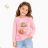Langarm-T-Shirt für Mädchen (98-128) KUGO ST3618