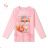 Langarm-T-Shirt für Mädchen (98-128) KUGO ST3618