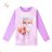 Langarm-T-Shirt für Mädchen (98-128) KUGO ST3618