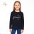 Langarm-T-Shirt für Mädchen (134-164) KUGO ST3623