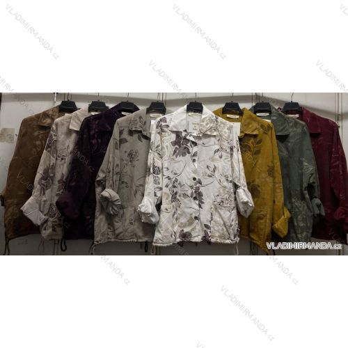 Damen-Langarmshirt, Oversize (L/XL/XXL, Einheitsgröße), italienische Mode, IMC260243