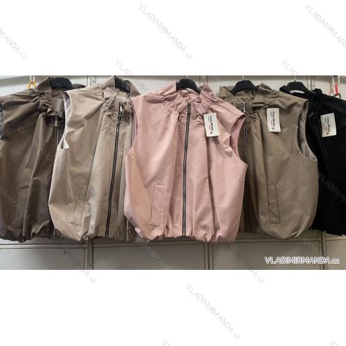 Langärmliges, leichtes Damen-Kapuzensweatshirt mit Reißverschluss, übergroß (52/54/56 ONE SIZE) ITALIAN FASHION IMC25359