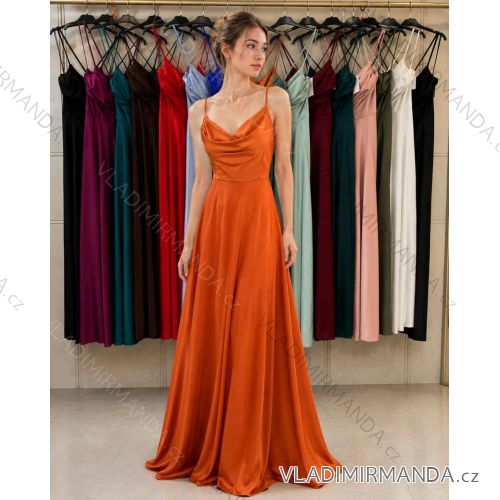 Elegantes, langes, trägerloses Partykleid (Einheitsgröße S/M/L) ITALIENISCHE MODE IMC260272