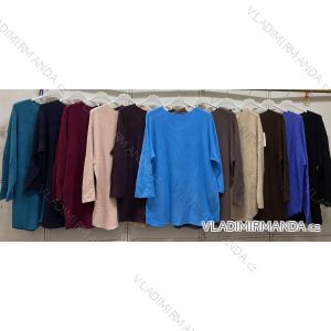 Oversize-Langarmpullover für Damen (44/46/48/50/52, Einheitsgröße) Italienische Mode IMC260251