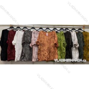 Oversize-Langarmshirt für Damen (44/46/48, Einheitsgröße) ITALIENISCHE MODE IMC260255