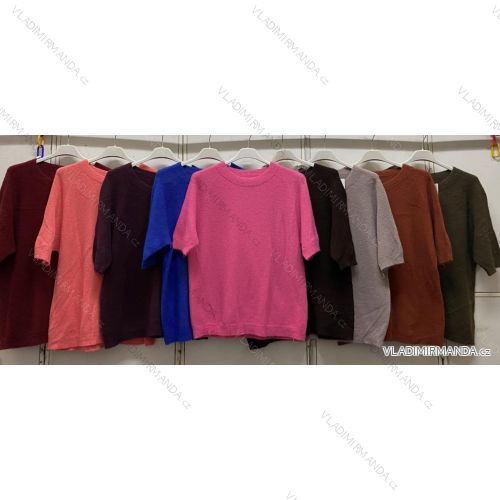 Damen-Kurzarmpullover (40/42/44, Einheitsgröße) Italienische Mode IMC260256
