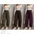 Elegante Jogginghose mit Gürtel, Damengröße Oversize (42/44/46, Einheitsgröße), italienische Mode, IM4260310