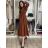 Damen Stretchhose SAŠA (S/M/L Einheitsgröße) ITALIAN FASHION IM5260017/DUR S / M / L / XL rot Ziegel