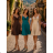 Elegantes Damen-Partykleid mit langen Ärmeln (S/M ONE SIZE) ITALIAN FASHION IM322282