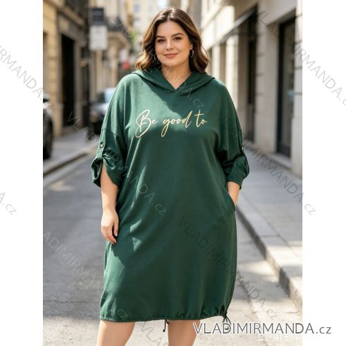 Elegante Jogginghose mit Gürtel, Damengröße Oversize (42/44/46, Einheitsgröße), italienische Mode, IM4260310