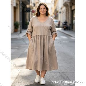 Elegante Jogginghose mit Gürtel, Damengröße Oversize (42/44/46, Einheitsgröße), italienische Mode, IM4260310