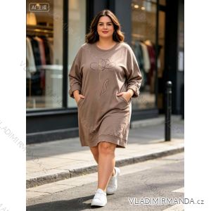 Elegante Jogginghose mit Gürtel, Damengröße Oversize (42/44/46, Einheitsgröße), italienische Mode, IM4260310