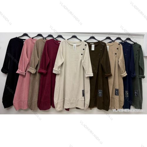 Elegante Jogginghose mit Gürtel, Damengröße Oversize (42/44/46, Einheitsgröße), italienische Mode, IM4260310