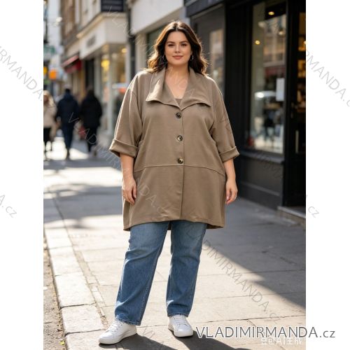 Elegante Jogginghose mit Gürtel, Damengröße Oversize (42/44/46, Einheitsgröße), italienische Mode, IM4260310