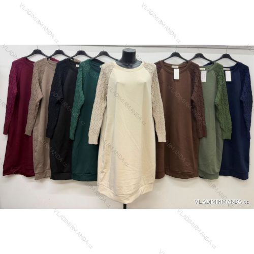 Elegante Jogginghose mit Gürtel, Damengröße Oversize (42/44/46, Einheitsgröße), italienische Mode, IM4260310