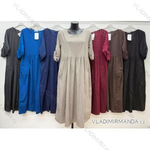 Elegante Jogginghose mit Gürtel, Damengröße Oversize (42/44/46, Einheitsgröße), italienische Mode, IM4260310