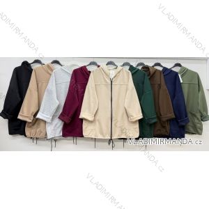 Elegante Jogginghose mit Gürtel, Damengröße Oversize (42/44/46, Einheitsgröße), italienische Mode, IM4260310