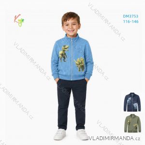 Sweatshirt mit Reißverschluss für Kinder, Kleinkinder, Mädchen und Jungen (80110) KUGO FM7060
