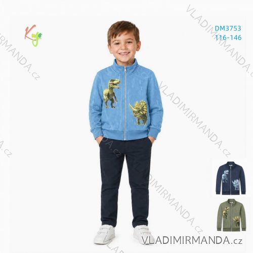 Sweatshirt mit Reißverschluss für Kinder, Kleinkinder, Mädchen und Jungen (80110) KUGO FM7060