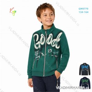 Sweatshirt mit Reißverschluss für Kinder, Kleinkinder, Mädchen und Jungen (80110) KUGO FM7060