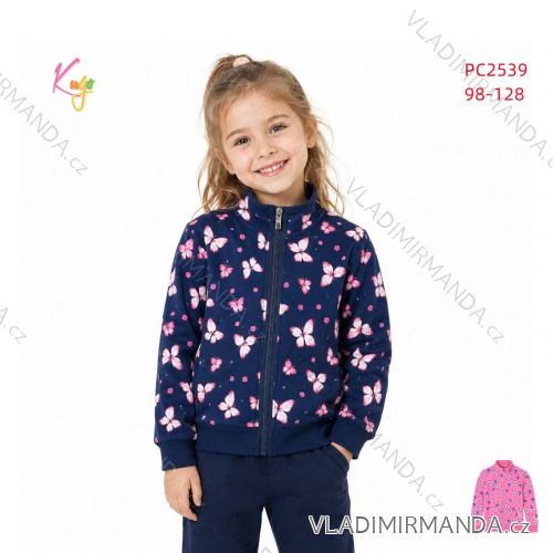 Sweatshirt mit Reißverschluss für Kinder, Kleinkinder, Mädchen und Jungen (80110) KUGO FM7060