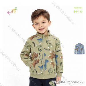 Sweatshirt mit Reißverschluss für Kinder, Kleinkinder, Mädchen und Jungen (80110) KUGO FM7060