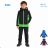 Sweatshirt mit Reißverschluss für Kinder, Kleinkinder, Mädchen und Jungen (80110) KUGO FM7060
