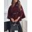Langärmeliger Strickpullover für Damen (S/M/L ÜBERGRÖSSE) ITALIAN FASHION IMD24295