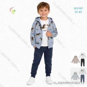 Sweatshirt mit Reißverschluss für Kinder, Kleinkinder, Mädchen und Jungen (80110) KUGO FM7060