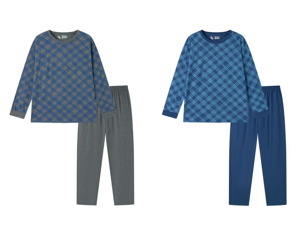 Damen-Kurzpyjama, Oversize (S-2XL) WOLF D2635