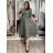 Langes ärmelloses Sommerkleid für Damen KLEO (Einheitsgröße S/M) ITALIAN FASHION IMSM2600018