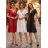 Kurzes, lässiges Kurzarmkleid für Damen (Einheitsgröße S/M) ITALIAN FASHION IMPSH236544