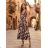 Damen 3/4 Langarm-Hemdkleid (XS/S/M Einheitsgröße) ITALIAN FASHION IMD25030