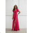 Damen (34-38) POLISH FASHION PMLWD24AMELIA Trägerloses langes Partykleid mit Pailletten růžová fuchsiová 