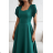 Damen (34-38) POLISH FASHION PMLWD24AMELIA Trägerloses langes Partykleid mit Pailletten zelená tmavá 38