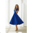 Damen (34-38) POLISH FASHION PMLWD24AMELIA Trägerloses langes Partykleid mit Pailletten Königsblau 48