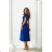 Damen (34-38) POLISH FASHION PMLWD24AMELIA Trägerloses langes Partykleid mit Pailletten Königsblau 48