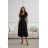 Damen (34-38) POLISH FASHION PMLWD24AMELIA Trägerloses langes Partykleid mit Pailletten schwarz 48