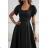 Damen (34-38) POLISH FASHION PMLWD24AMELIA Trägerloses langes Partykleid mit Pailletten schwarz 48