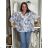 Kurzes Sommerkleid für Damen mit Trägern (S/M EINHEITSGRÖSSE) ITALIAN FASHION IMPBB24B22578 46/48/50 weiß