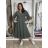 Kurzes Sommerkleid für Damen mit Trägern (S/M EINHEITSGRÖSSE) ITALIAN FASHION IMPBB24B22578 S / M / L dunkelblau
