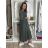 Kurzes Sommerkleid für Damen mit Trägern (S/M EINHEITSGRÖSSE) ITALIAN FASHION IMPBB24B22578 S / M / L dunkelblau