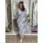 Kurzes Sommerkleid für Damen mit Trägern (S/M EINHEITSGRÖSSE) ITALIAN FASHION IMPBB24B22578 S / M / L dunkelblau