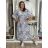 Kurzes Sommerkleid für Damen mit Trägern (S/M EINHEITSGRÖSSE) ITALIAN FASHION IMPBB24B22578 S / M / L dunkelblau