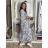 Kurzes Sommerkleid für Damen mit Trägern (S/M EINHEITSGRÖSSE) ITALIAN FASHION IMPBB24B22578 S / M / L dunkelblau
