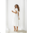 Damen (34-38) POLISH FASHION PMLWD24AMELIA Trägerloses langes Partykleid mit Pailletten weiß 36