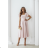 Damen (34-38) POLISH FASHION PMLWD24AMELIA Trägerloses langes Partykleid mit Pailletten Rose alte Rose 36
