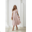 Damen (34-38) POLISH FASHION PMLWD24AMELIA Trägerloses langes Partykleid mit Pailletten Rose alte Rose 36
